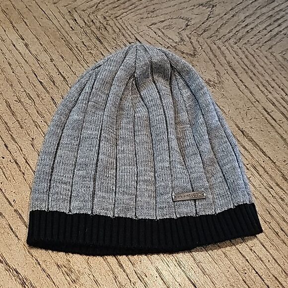 Mens gray and black beanie Van Heusen - Picture 4 of 4